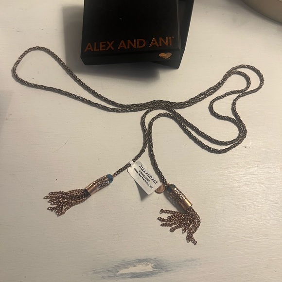 Alex and Ani Aurora Blaze necklace and earring set - Picture 7 of 8